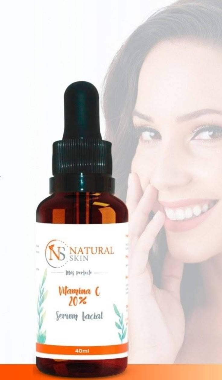 Sérum Facial Vitamina C 20% Natural Skin · 40 ml